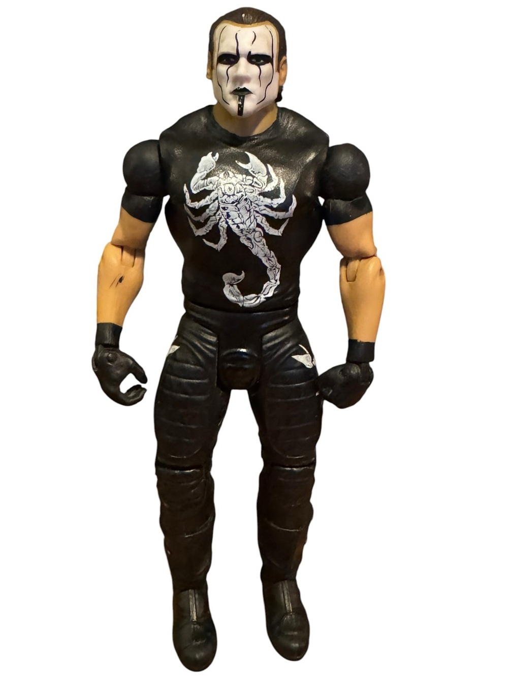 WWE Mattel. Elite Sting Crow Action Figure Scorpion Shirt Loose Wrestling Figure